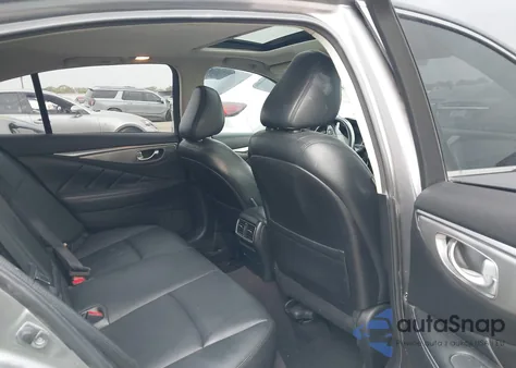 2015 Infiniti Q50 Premium from USA, damaged, VIN JN1BV7AP2FM354587